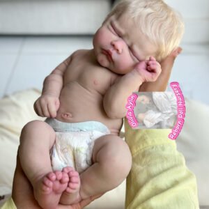 Kim – Full Body Silicone Reborn Baby Girl Doll - Photo 1