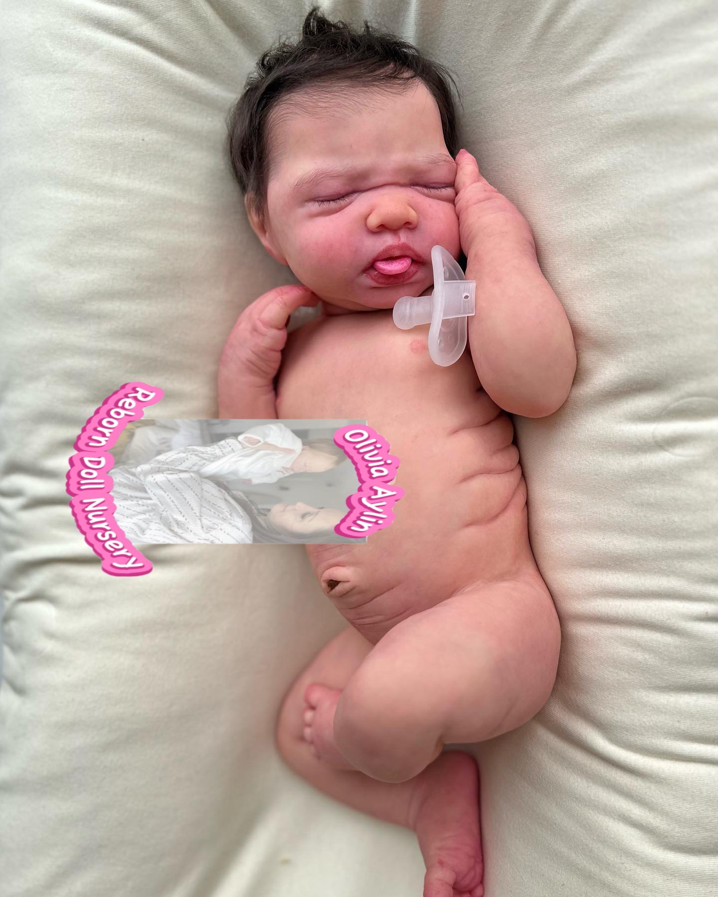 4514318294 Story – Full Body Silicone Reborn Baby Girl Doll