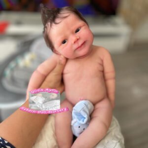 Emmanuel – Full Body Silicone Reborn Baby Boy Doll
