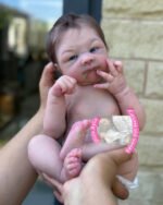 Adelyn – Full Body Silicone Reborn Baby Girl Doll - Photo 4