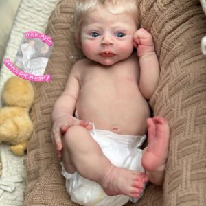 Tom – Full Body Silicone Reborn Baby Boy Doll - Photo 1