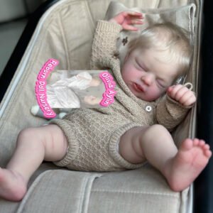 Bellamy – Full Body Silicone Reborn Baby Girl Doll - Photo 1