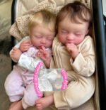 Cora & Claire – Full Body Silicone Reborn Twin Dolls - Photo 3