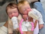 Cora & Claire – Full Body Silicone Reborn Twin Dolls - Photo 4