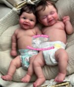 Elara & Elise – Full Body Silicone Reborn Twin Dolls - Photo 1