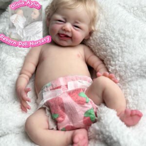 Rose – Full Body Silicone Reborn Baby Girl Doll - Photo 1