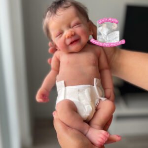 Cookies – Full Body Silicone Reborn Baby Girl Doll - Photo 1