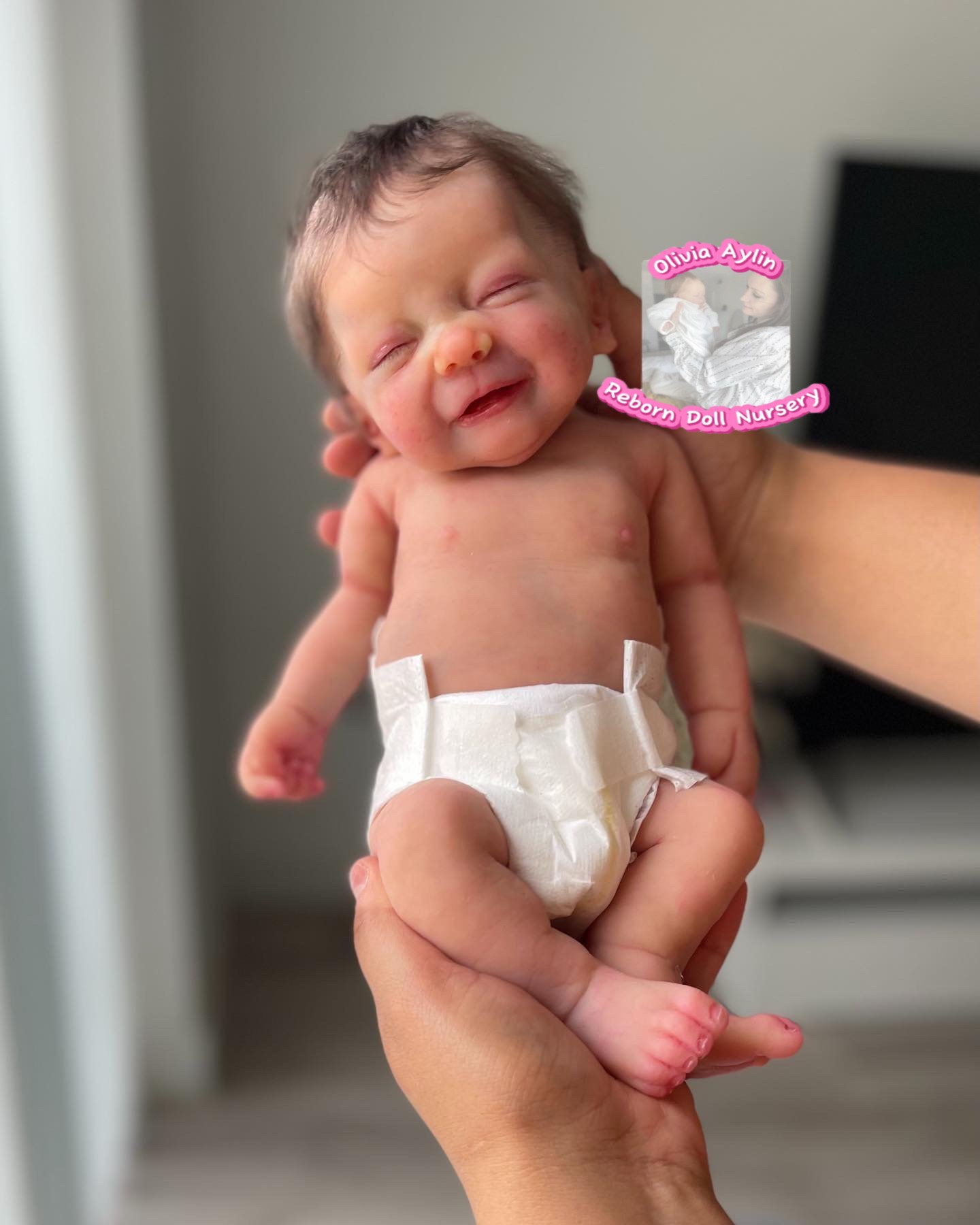 4514855943 Cookies – Full Body Silicone Reborn Baby Girl Doll