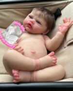Brianna – Full Body Silicone Reborn Baby Girl Doll - Photo 3