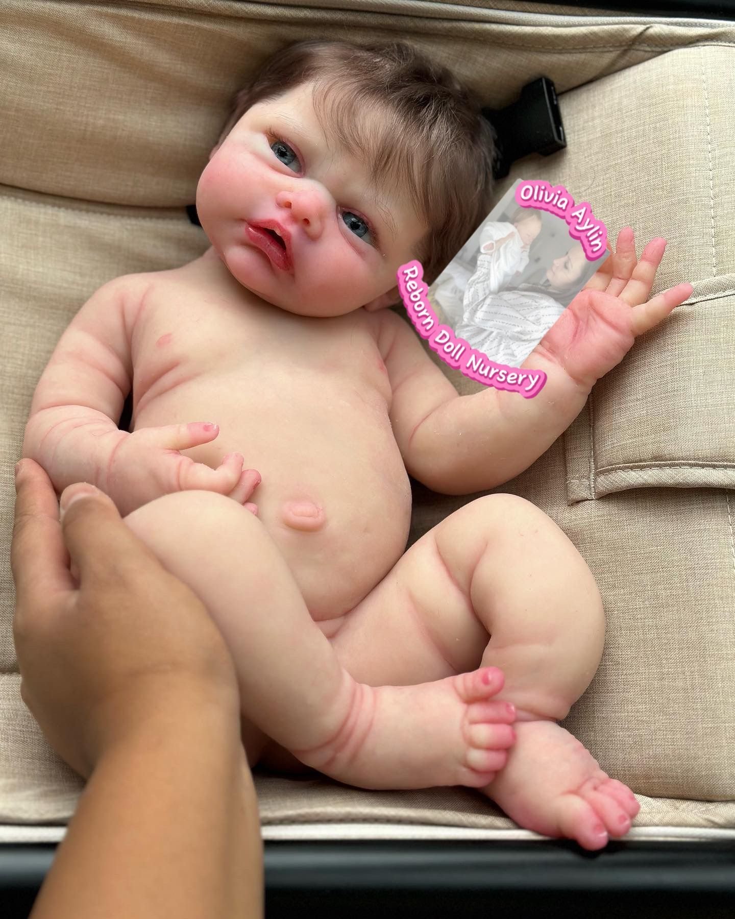 4514861752 Brianna – Full Body Silicone Reborn Baby Girl Doll