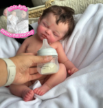 Princess – Full Body Silicone Reborn Baby Girl Doll - Photo 3