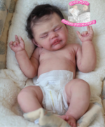 Kyrie – Full Body Silicone Reborn Baby Girl Doll - Photo 2